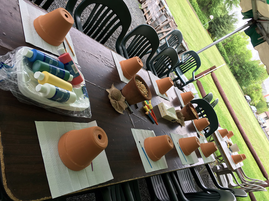 Mother's Day Pot Painting at Edward's