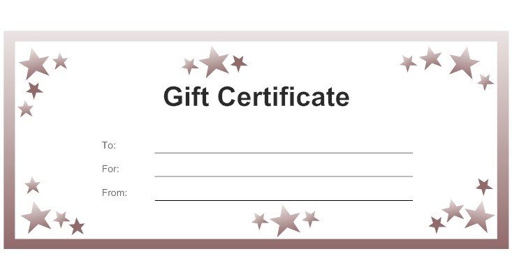 Gift Certificates for Edward's